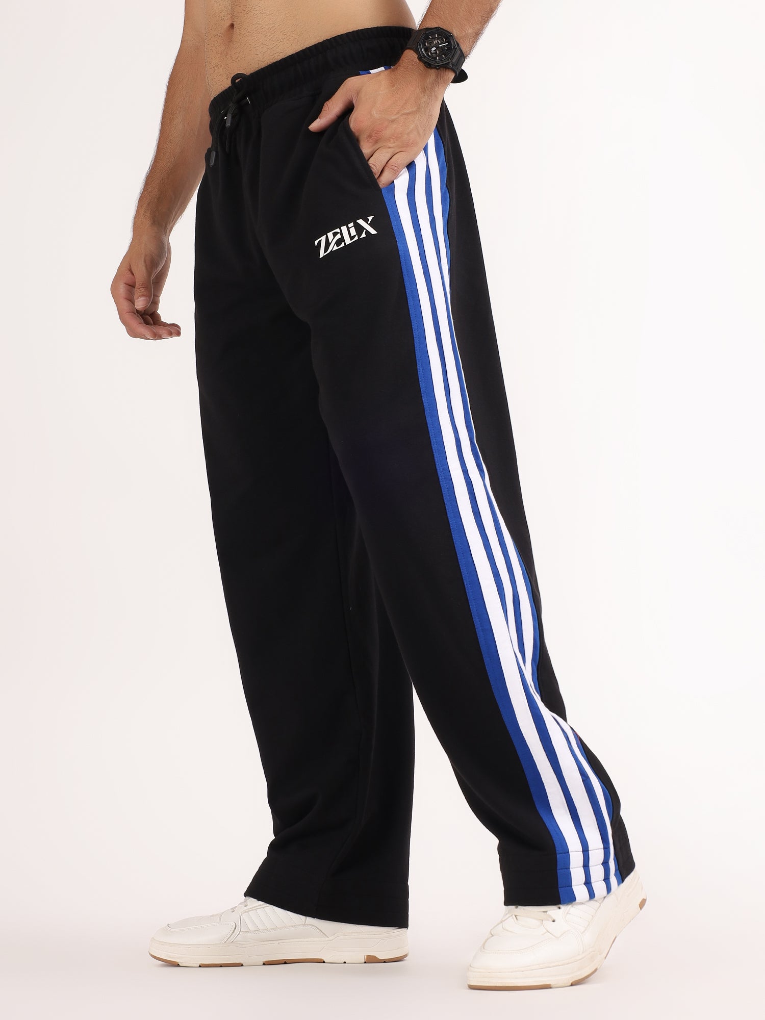 Inferno Relaxed Fit Jogger Black Blue