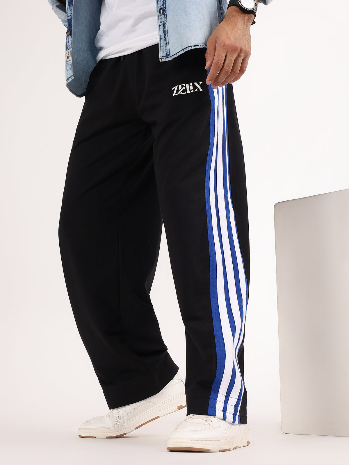 Inferno Relaxed Fit Jogger Black Blue