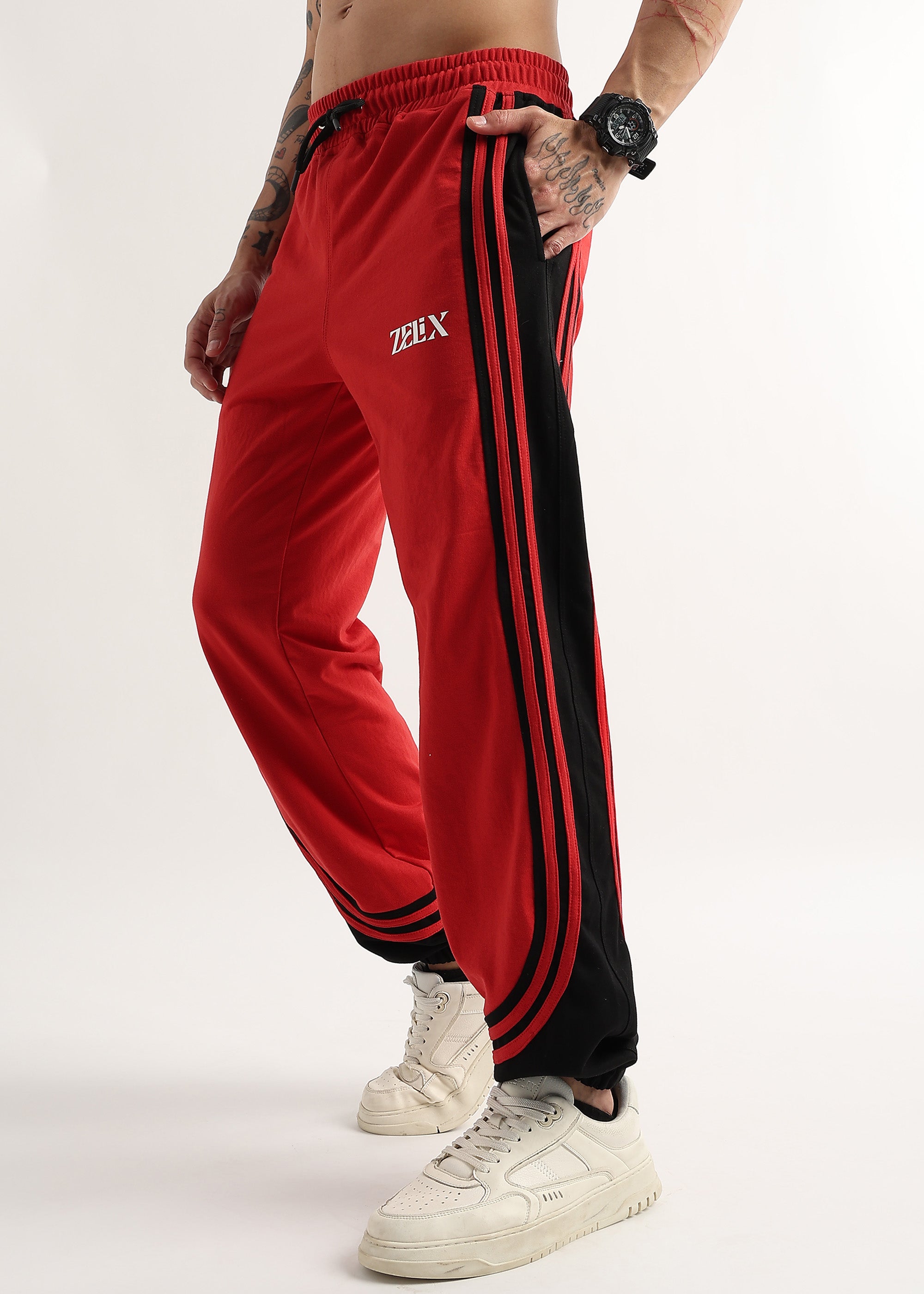 Redline Curve Jogger Red Black