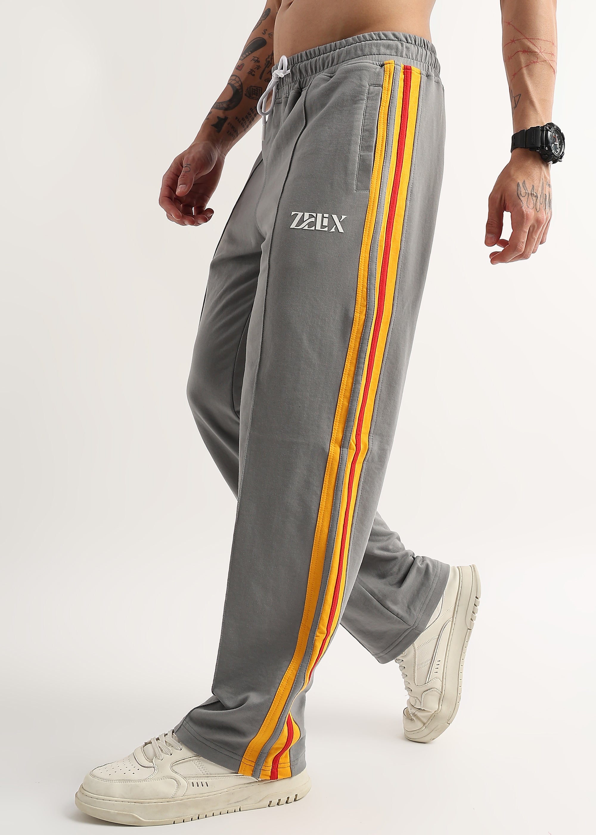 Sunset Stripe Jogger Grey