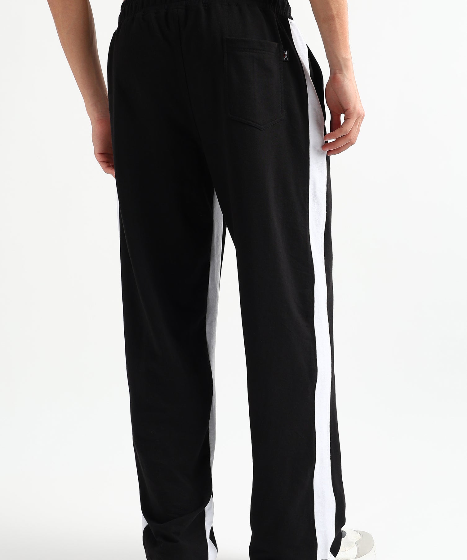 Static Baggy Jogger Black White